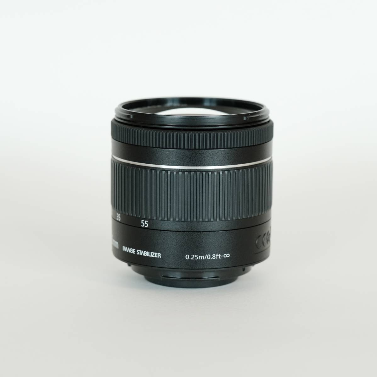 国産品 F4-5.6 EF-S18-55mm Canon [良品] IS EF-Sマウント / 標準