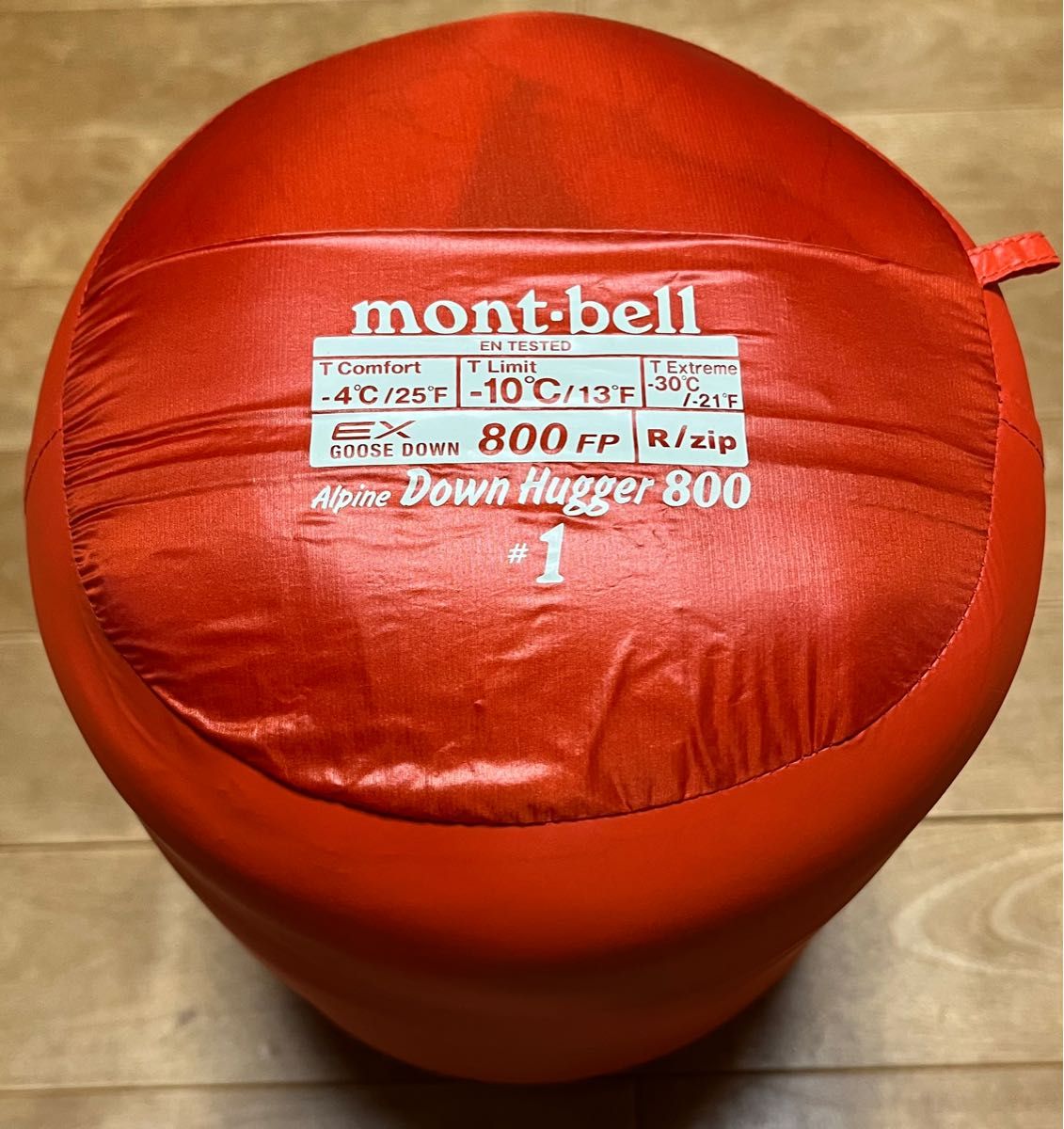 超美品】【使用1回のみ】モンベル(mont-bell) アルパインダウンハガー