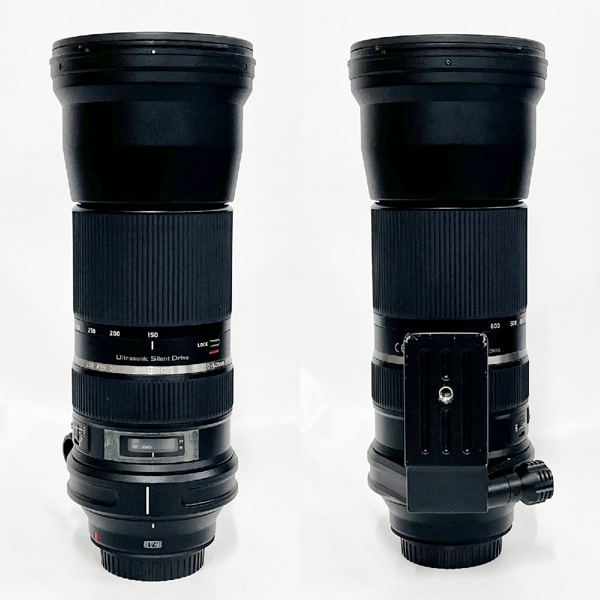 ★TAMRON タムロン SP 150-600mm F/5-6.3 USD Di VC Canon キャノン用 一眼レフ カメラ レンズ HA011 フード ケース付 14534O8-2_画像2
