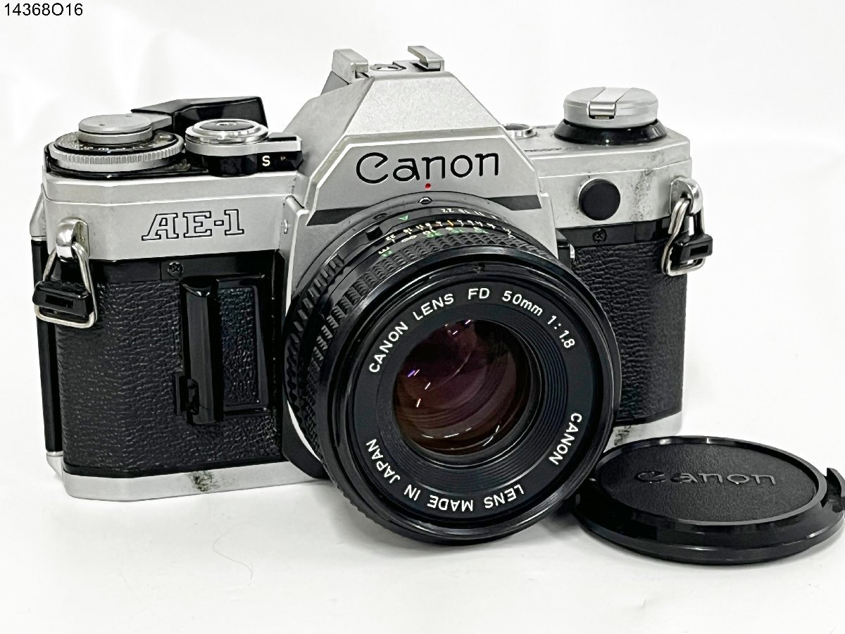 ☆シャッターOK◎ Canon キャノン AE-1 FD 50mm 1:1.8 一眼レフ