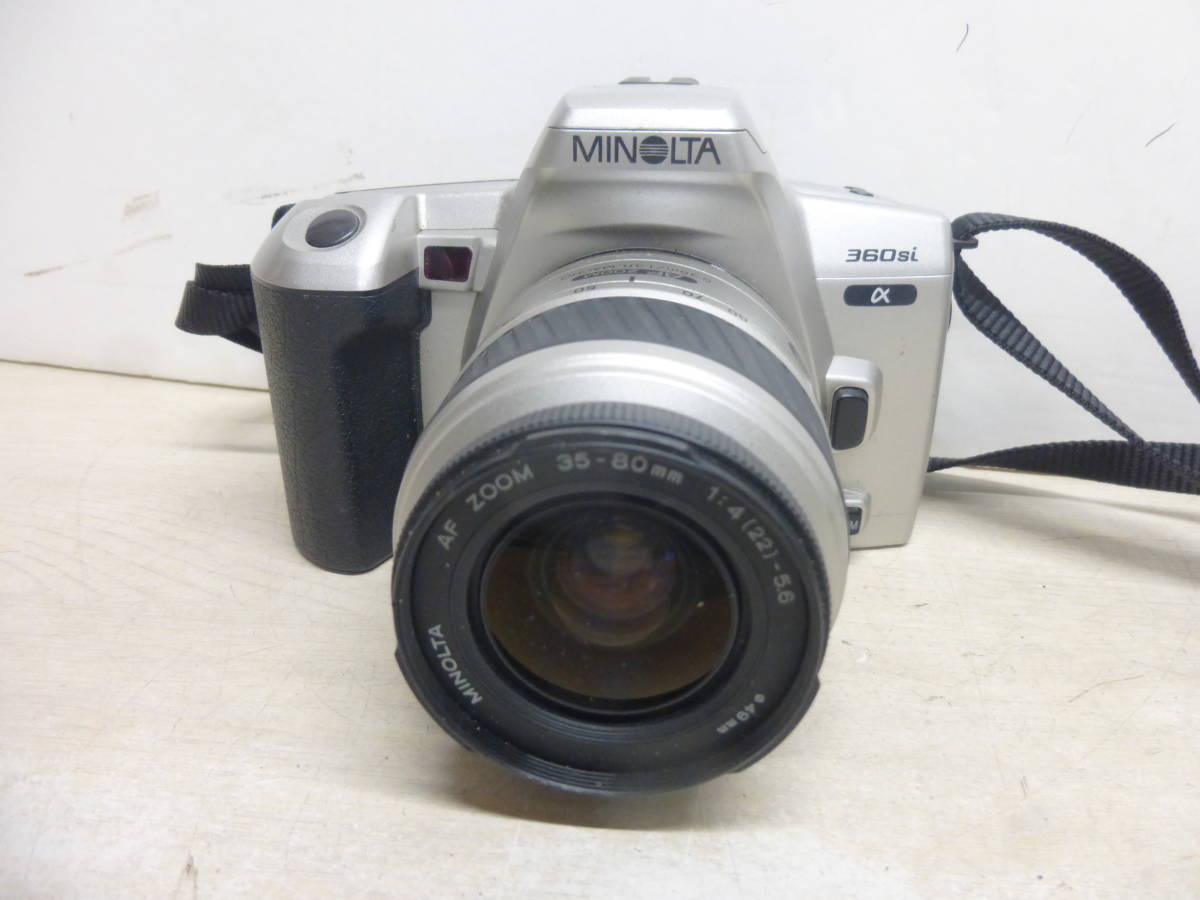 令ご1597か-17/カメラ MINOLTA 360Si 動作未確認-