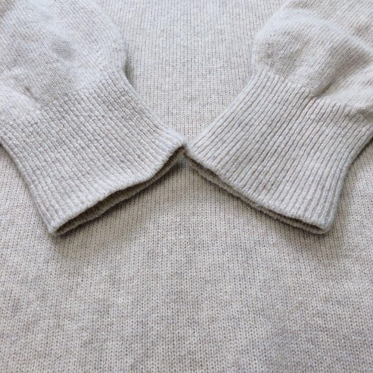 MICA&DEAL ロングニットワンピース タートルネック ウール カシミア