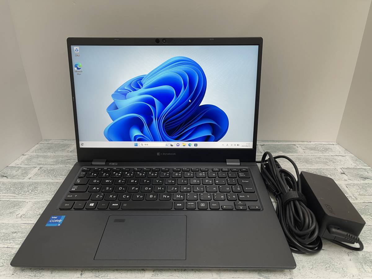 超美品DYNABOOK G83 第11世代 i5超軽型ノートPC メモリ16GB-