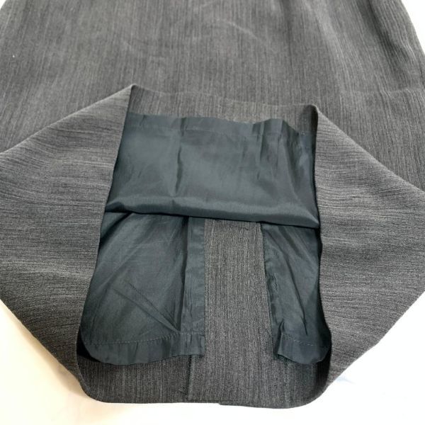 チェルッティ シルクロングジャケットスカートセットアップグレーCERRUTI 1881 カジュアル ビジネス オフィス セレモニー イベント38 C7500_画像8