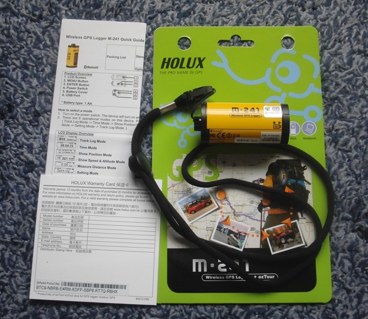 GPS ロガー HOLUX Wireless GPS Logger m-241 中古・動作品_全取引物件