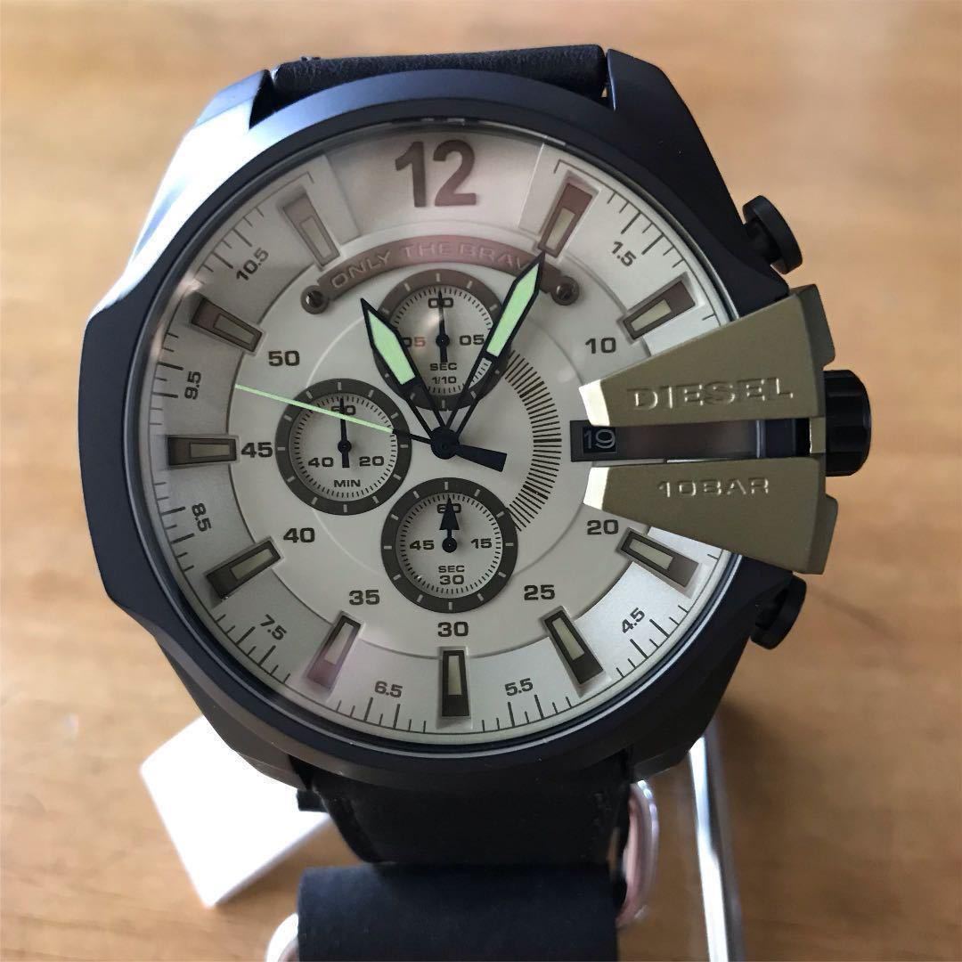 新着商品 腕時計  新品ディーゼル メンズ ブラック グリーン