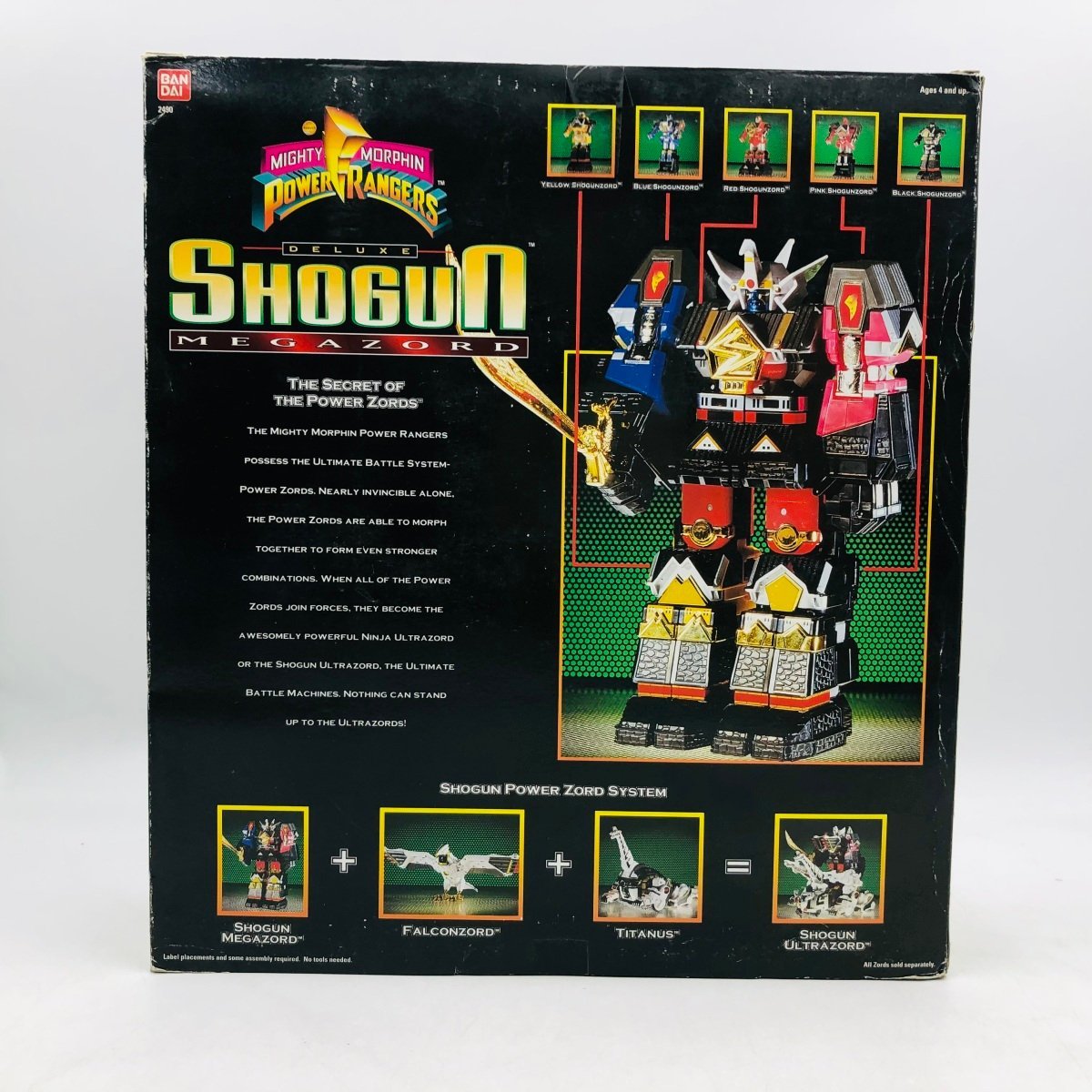 新品未開封 Power Rangers パワーレンジャー Deluxe デラックス SHOGUN MEGAZORD ショーグンメガゾード_画像2