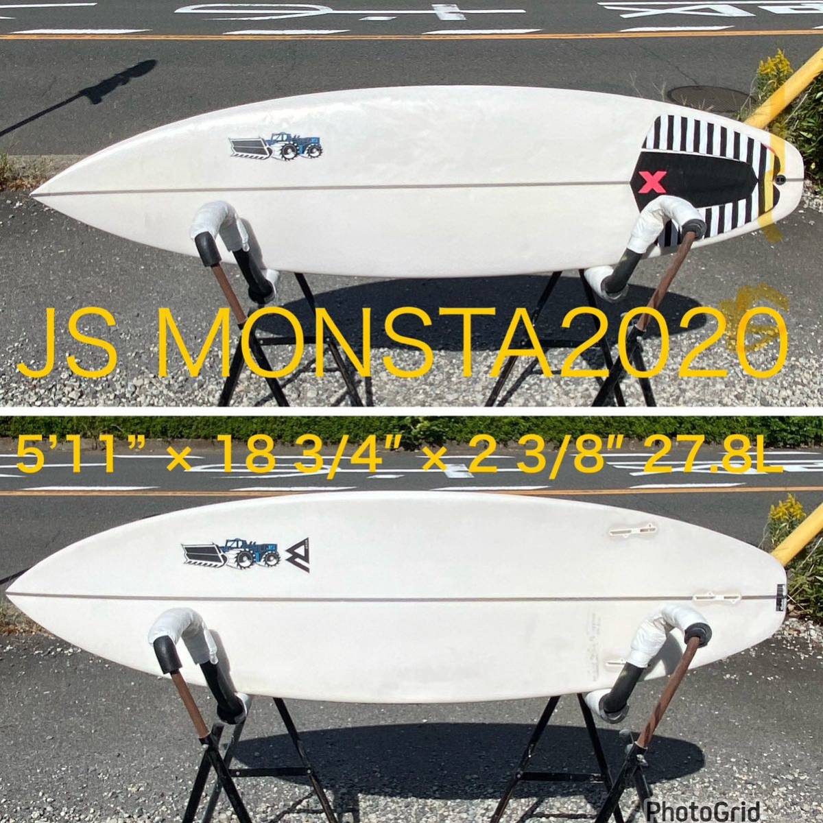 美品 JS MONSTA2020 5’11” モンスタ2020 サーフボード JS INDUSTRIES SURFBOARDS