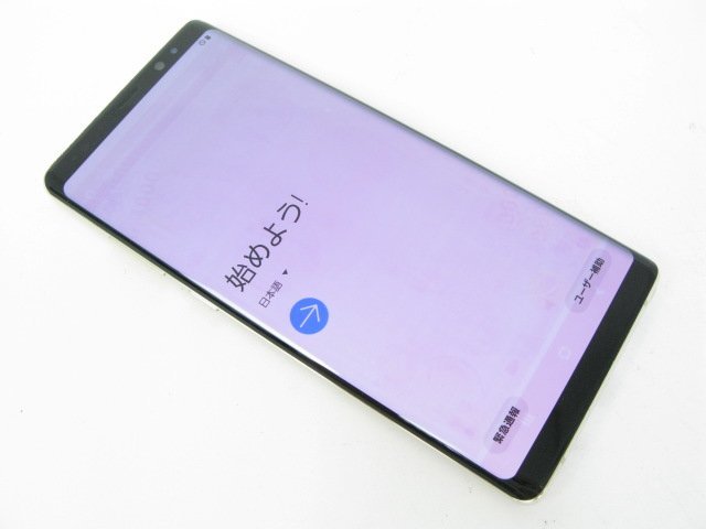 GALAXY NOTE 8 SC-01K docomo版 SIMロック解除済-