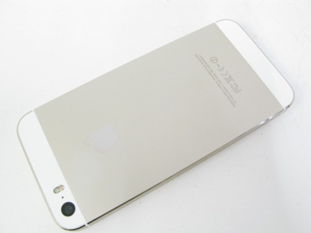 ソフトバンク SoftBank iPhone5S 16GB ゴールド 【M1261】_画像2