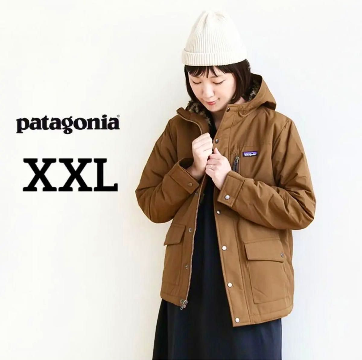 Patagonia パタゴニア　インファーノジャケット　ボーイズXXL ブラウン