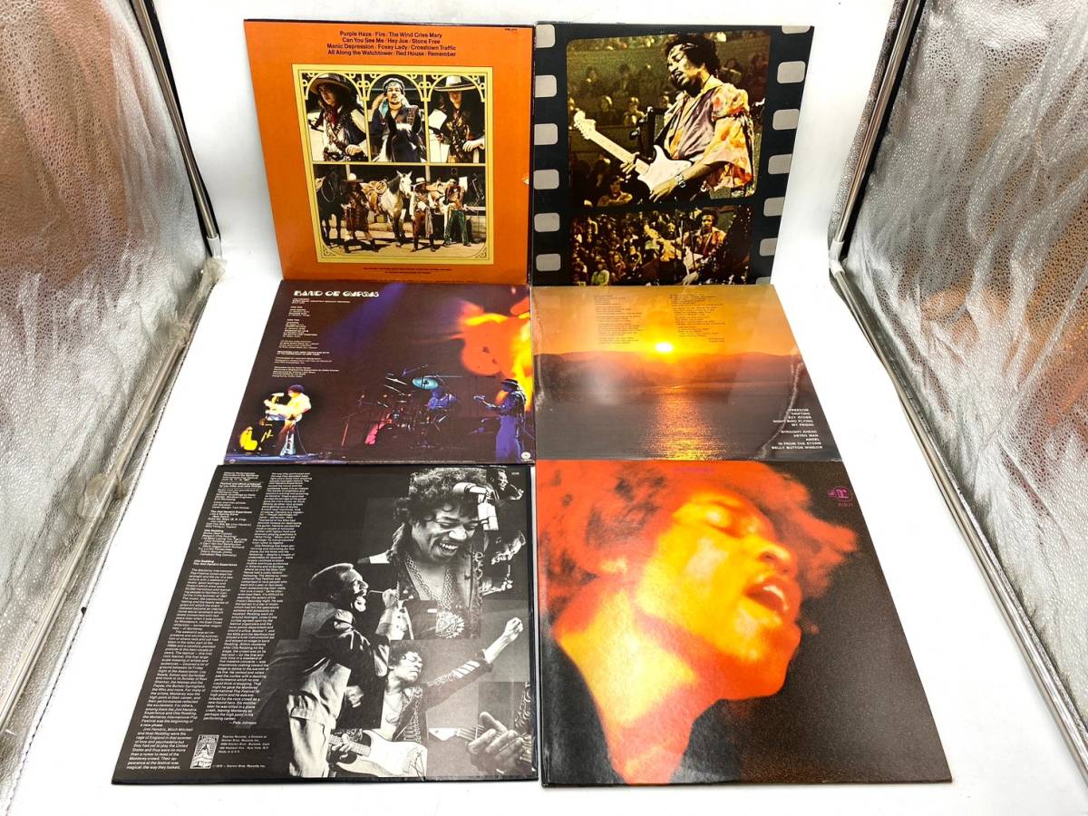 JIMI HENDRIX/ジミ ヘンドリックス レコード 6点 まとめ EXPERIENCE/BAND OF GYPSYS/SMASH HITS/THE CRY OF LOVE/ELECTRIC LADY LAND_画像3