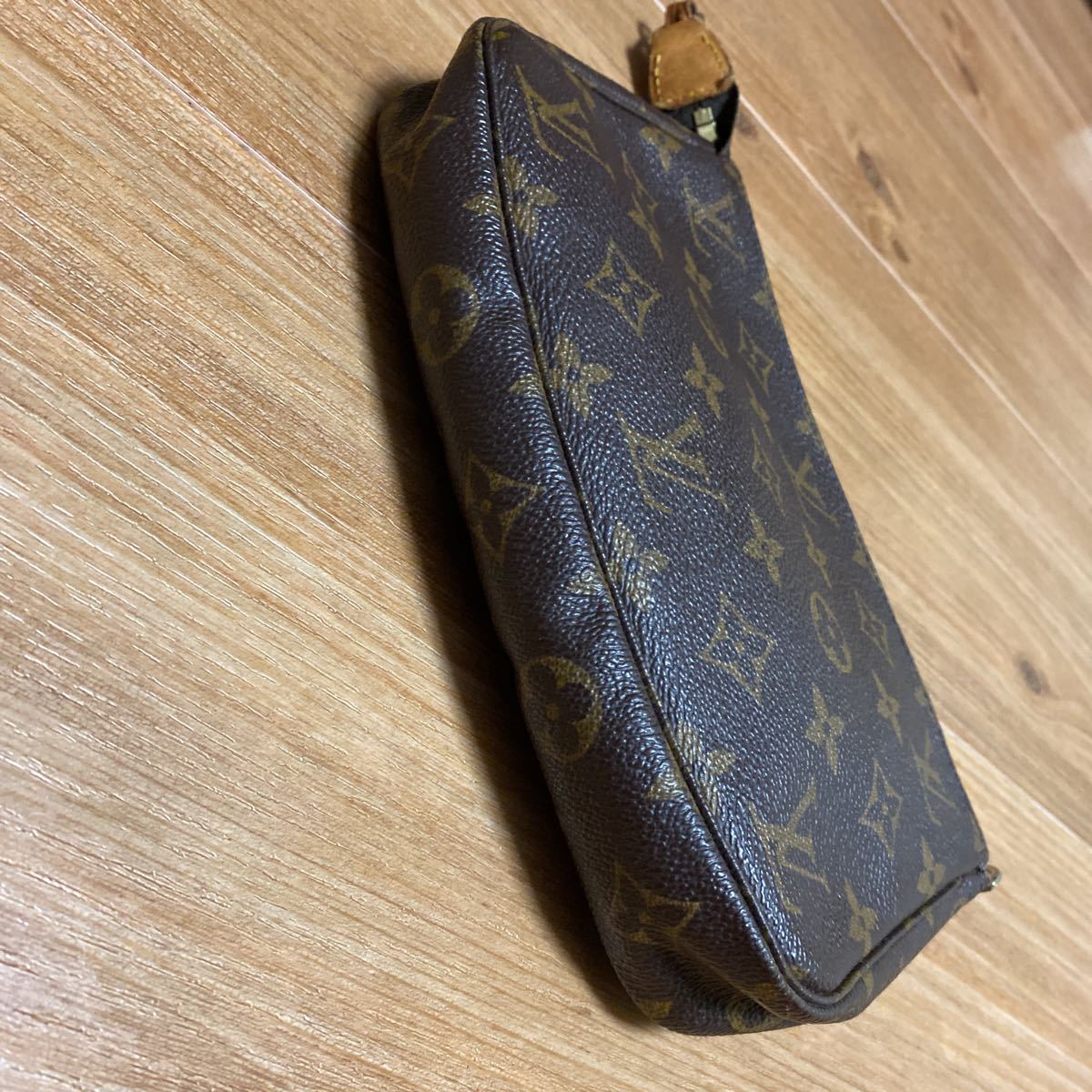 LOUIS VUITTON ルイヴィトン モノグラム ポシェットアクセソワール アクセサリーポーチ ハンドバッグ 中古品_画像6