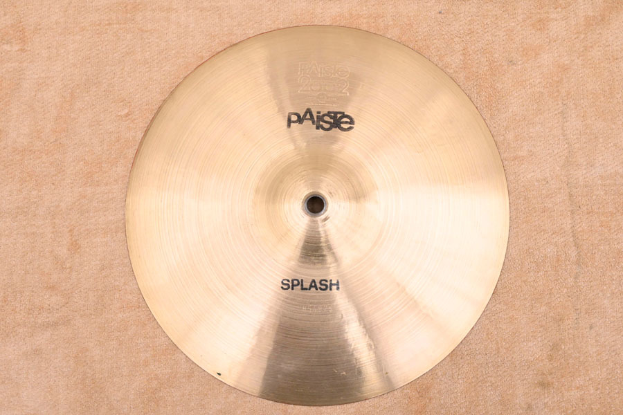 MJ097 パイステ PAISTE シンバル 2002 SPLASH 11インチ_画像1