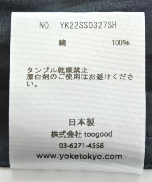 YOKE カジュアルシャツ メンズ ヨーク 中古　古着_画像7