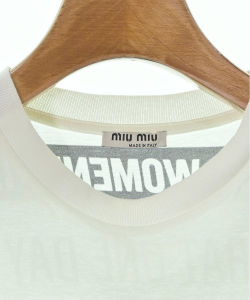 Miu Miu футболка * cut and sewn женский MiuMiu б/у б/у одежда 