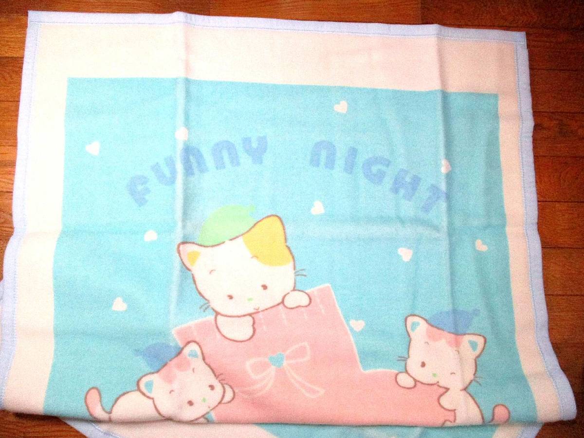  новый товар запад река детское одеяло оригинальный шерсть сделано в Японии rose baby кошка 