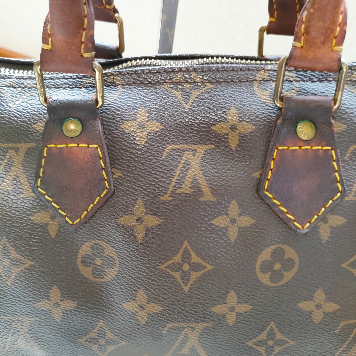 LOUIS VUITTON ルイヴィトン モノグラム　スピーディ25　1円スタート　バッグ　ハンドバッグ_画像5