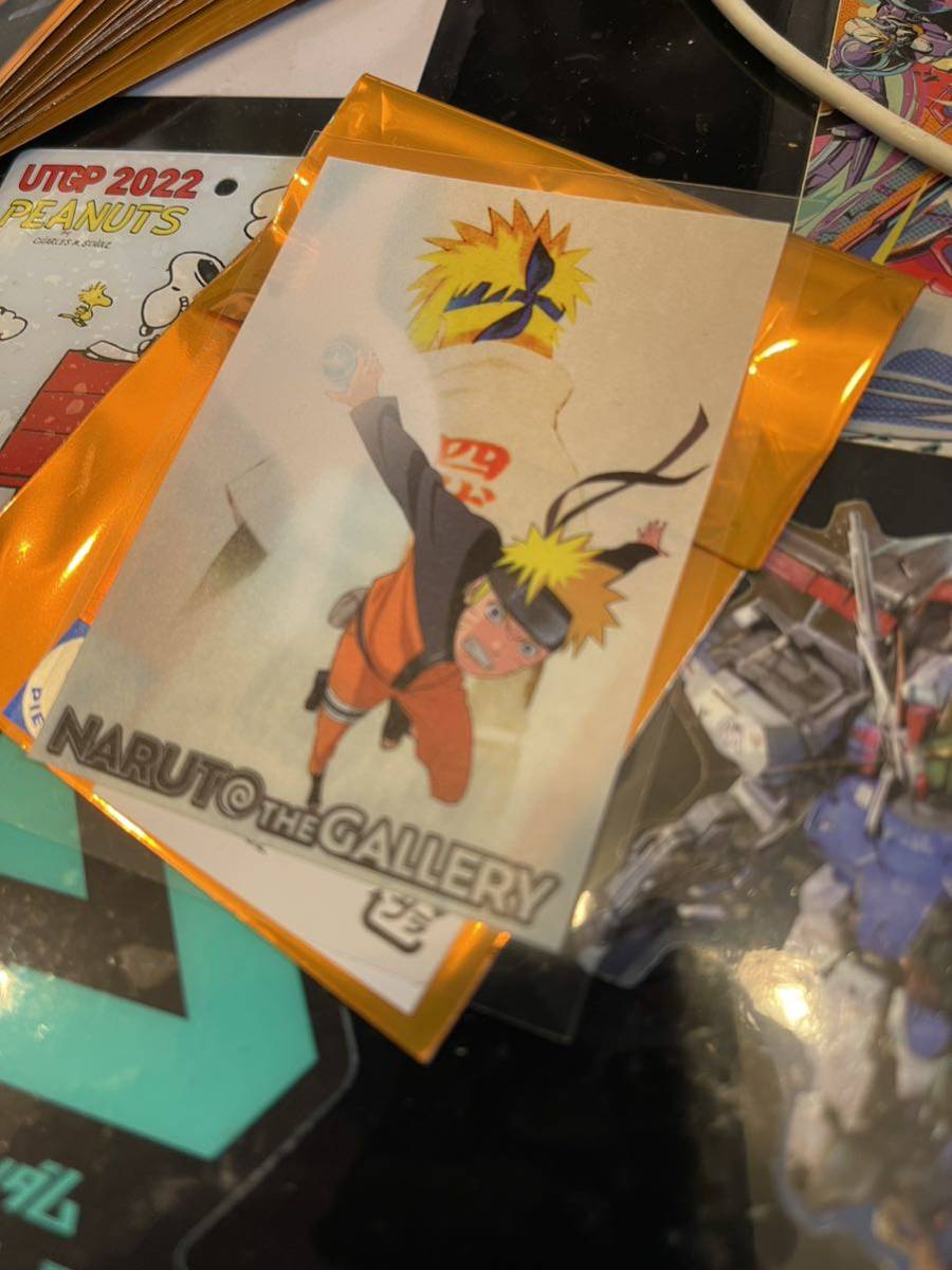 NARUTO THE GALLERY 歴代宣伝ビジュアル コレクション ランダムクリアステッカー 06_画像1