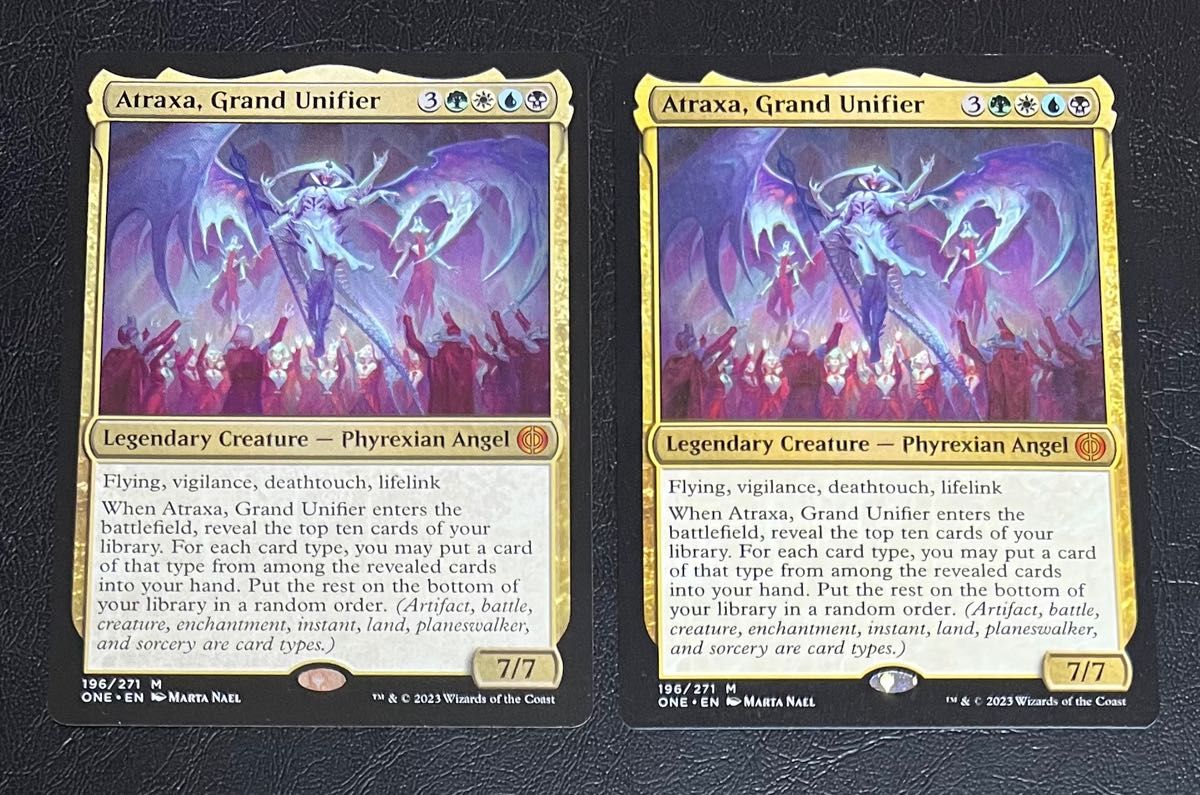 MTG 偉大なる統一者 アトラクサ/Atraxa Grand Unifier 英語 2枚セット