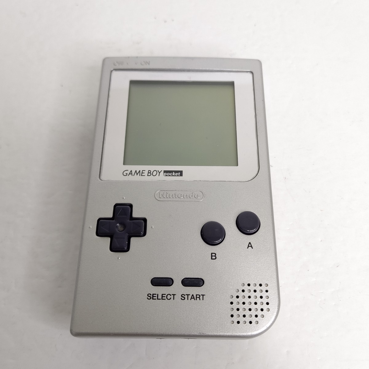 Nintendo ゲームボーイポケット シルバー 美品 GAMEBOY 任天堂