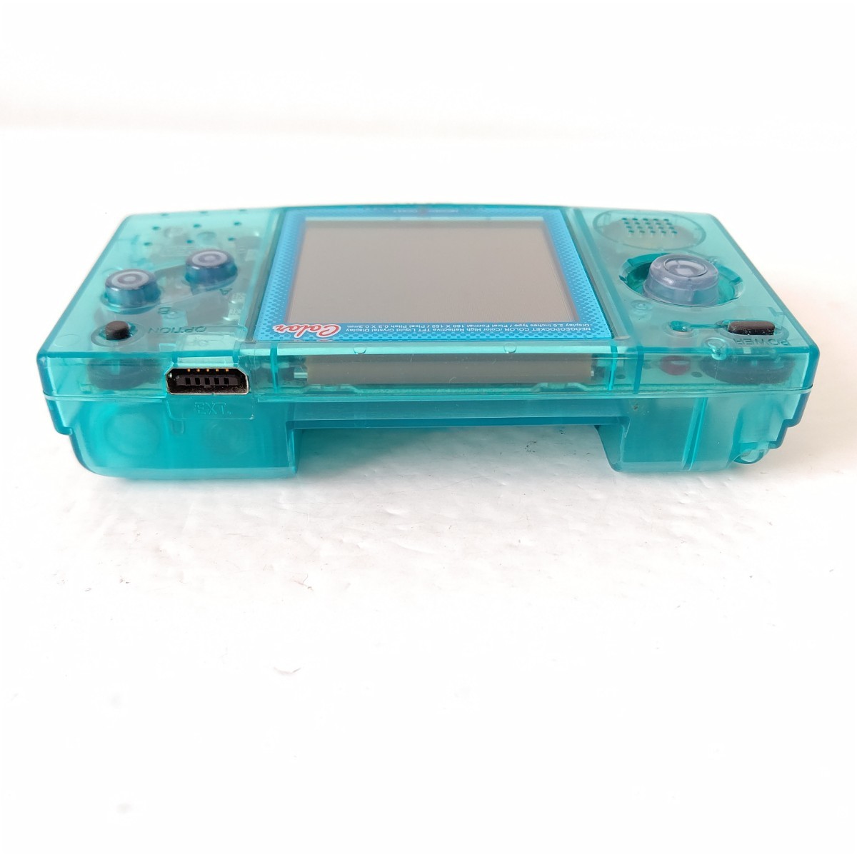 SNK ネオジオポケットカラー　クリアブルー　美品　NEOGEO POCKET