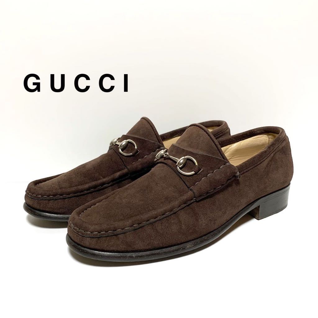 美品☆グッチ GUCCI☆ビット ローファー☆フラットシューズ-