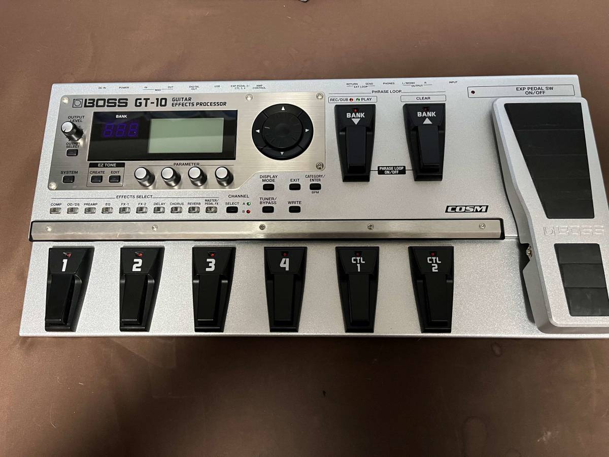 BOSS GT-10 ボス(マルチエフェクター)|売買されたオークション情報