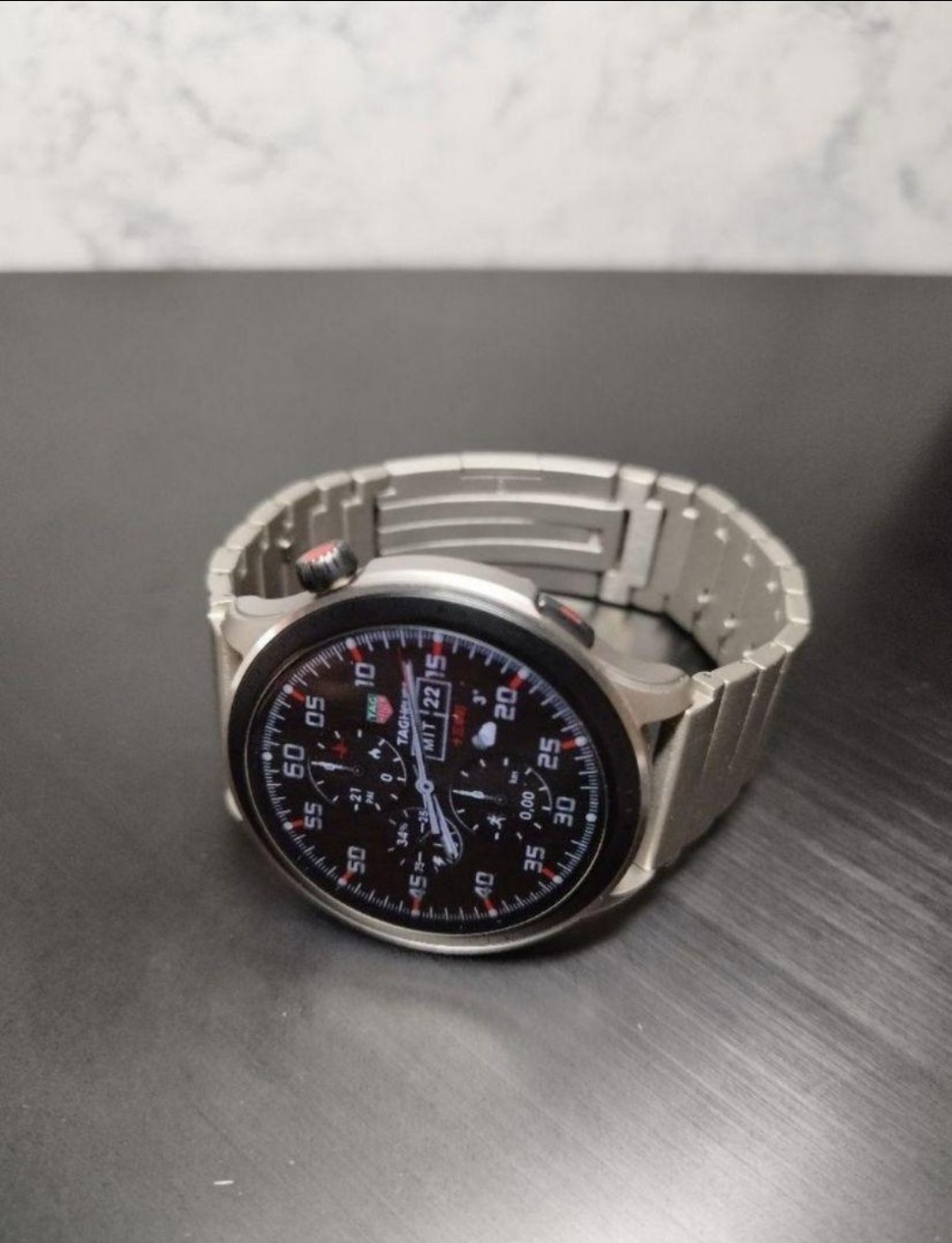 チタンバンド　22mm Huawei watch gt3 pro　amazfit gtr4 などに_画像3