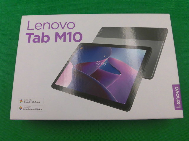 美品 Lenovo Tab M10 (3rd Gen) Android タブレット ZAAE0009JP Wi-Fiモデル 4G+64GB ストームグレー 激安1円スタート_画像1