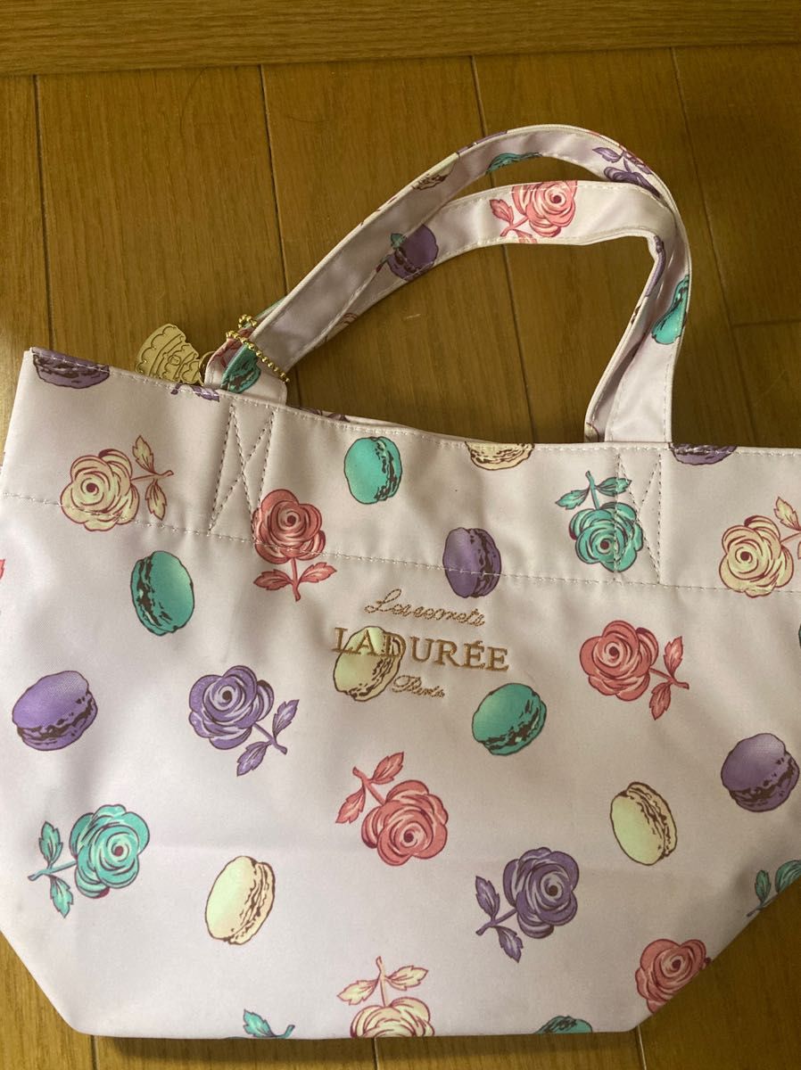 新品 LADUREE/ラデュレ トートバッグ マカロン