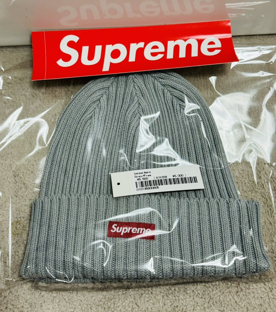 新品！supreme Small Box Logo Overdyed Beanie スモールボックスロゴ