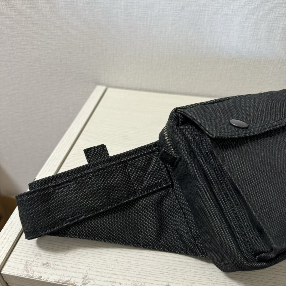 【大幅値下げ】【新品同様】定価30800円　PORTER ポーター スモーキー SMOKY ボディバッグ 592-07507 ブラック　黒　ウエストバッグ_画像5