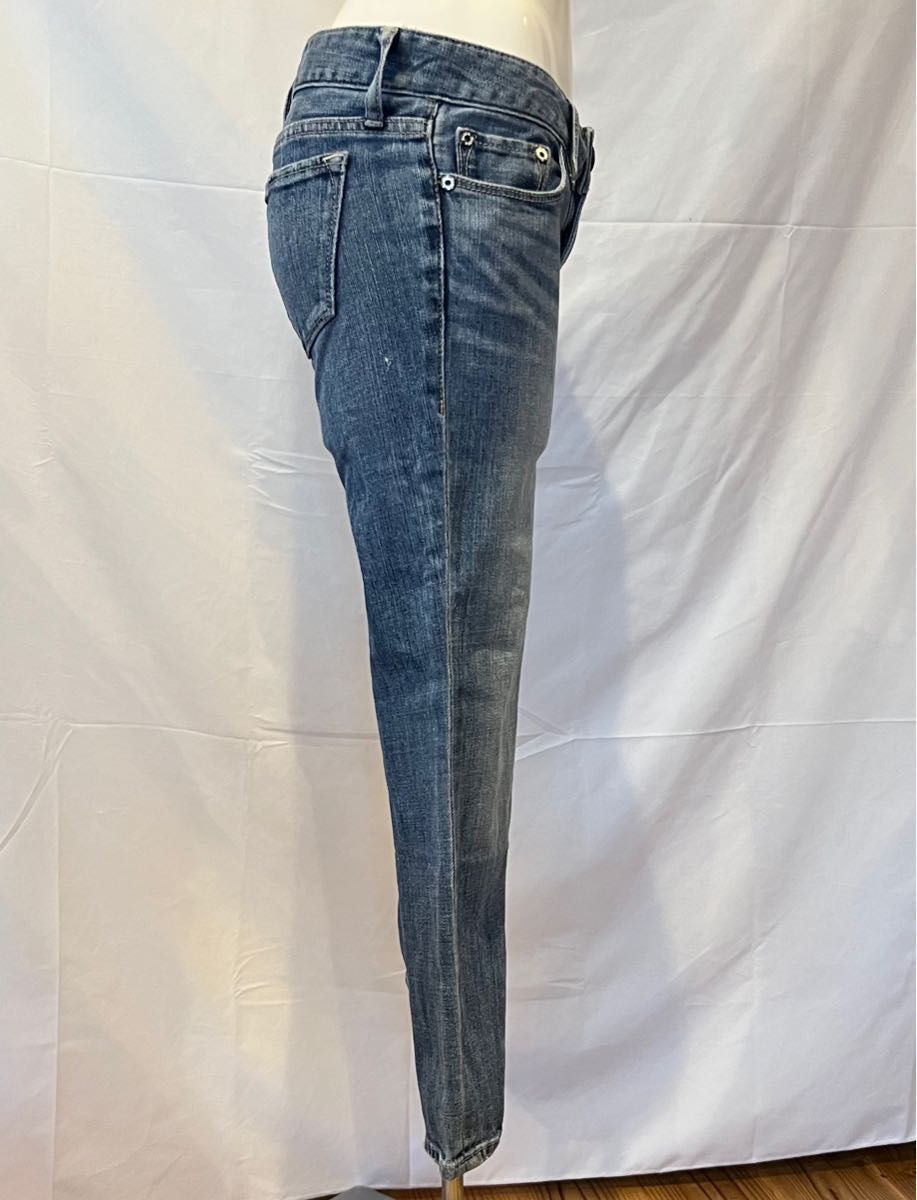 BLACK By moussy マウジー デニム 7部丈 24インチ