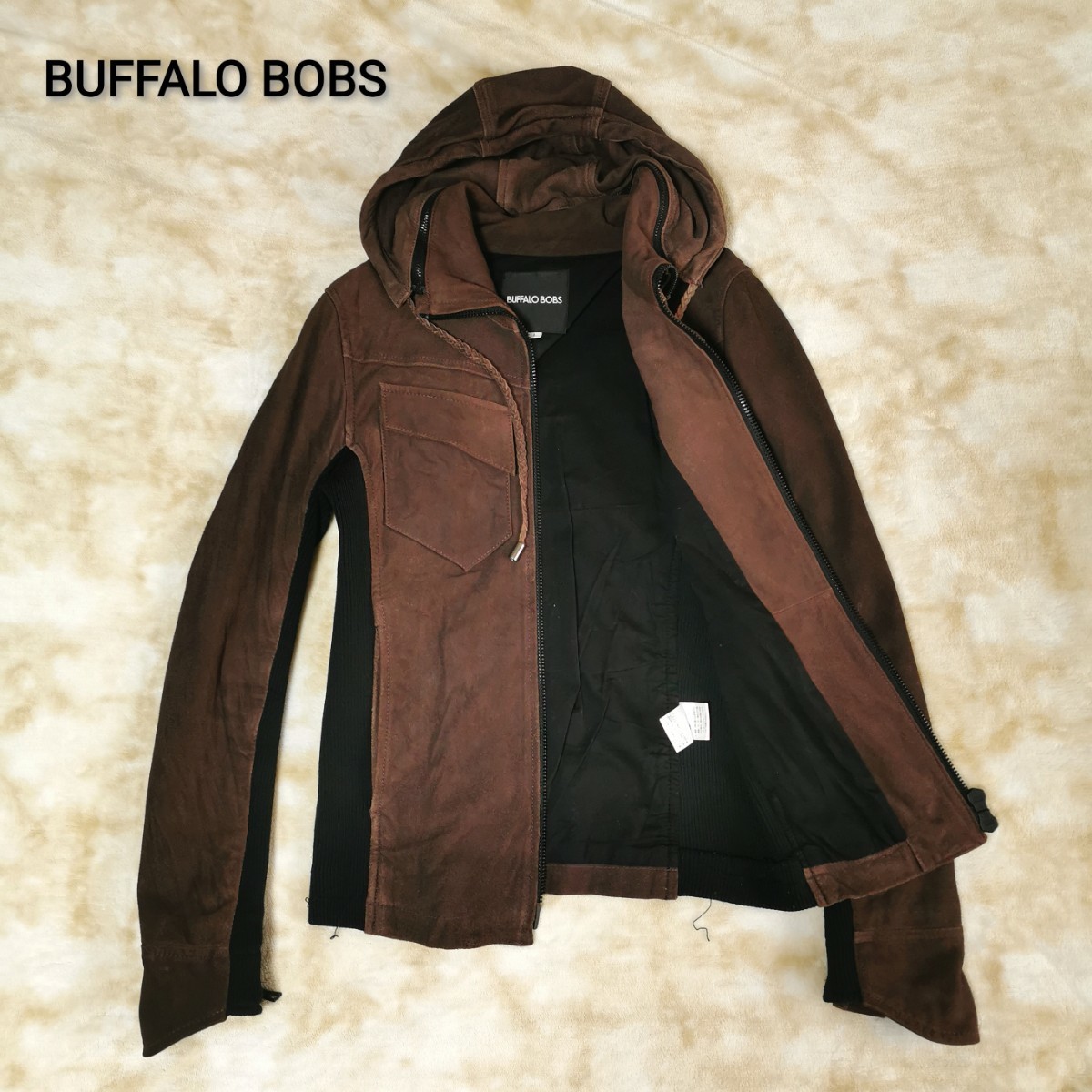 美シルエット バッファローボブズ(Buffalo Bobs) 高品質 本革 山羊革