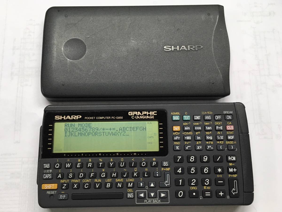 SHARP PC-G850 pocket computer pocket computer 