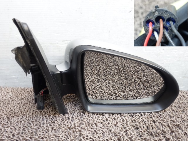 7615 Smart For Two 451480 side mirror right door mirror right EB2
