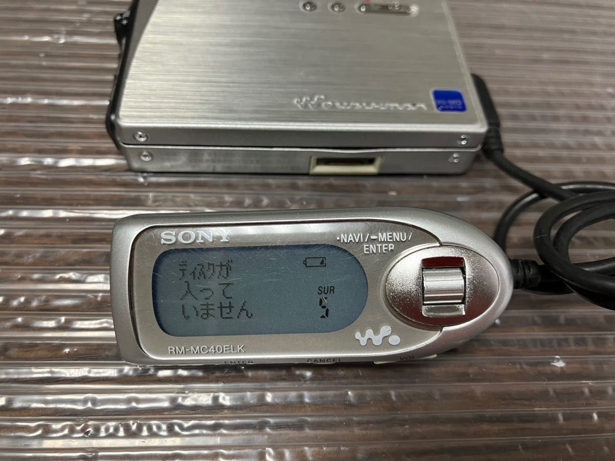 【動作確認済み】ソニー SONY Hi-MD ウォークマン MZ-NH1