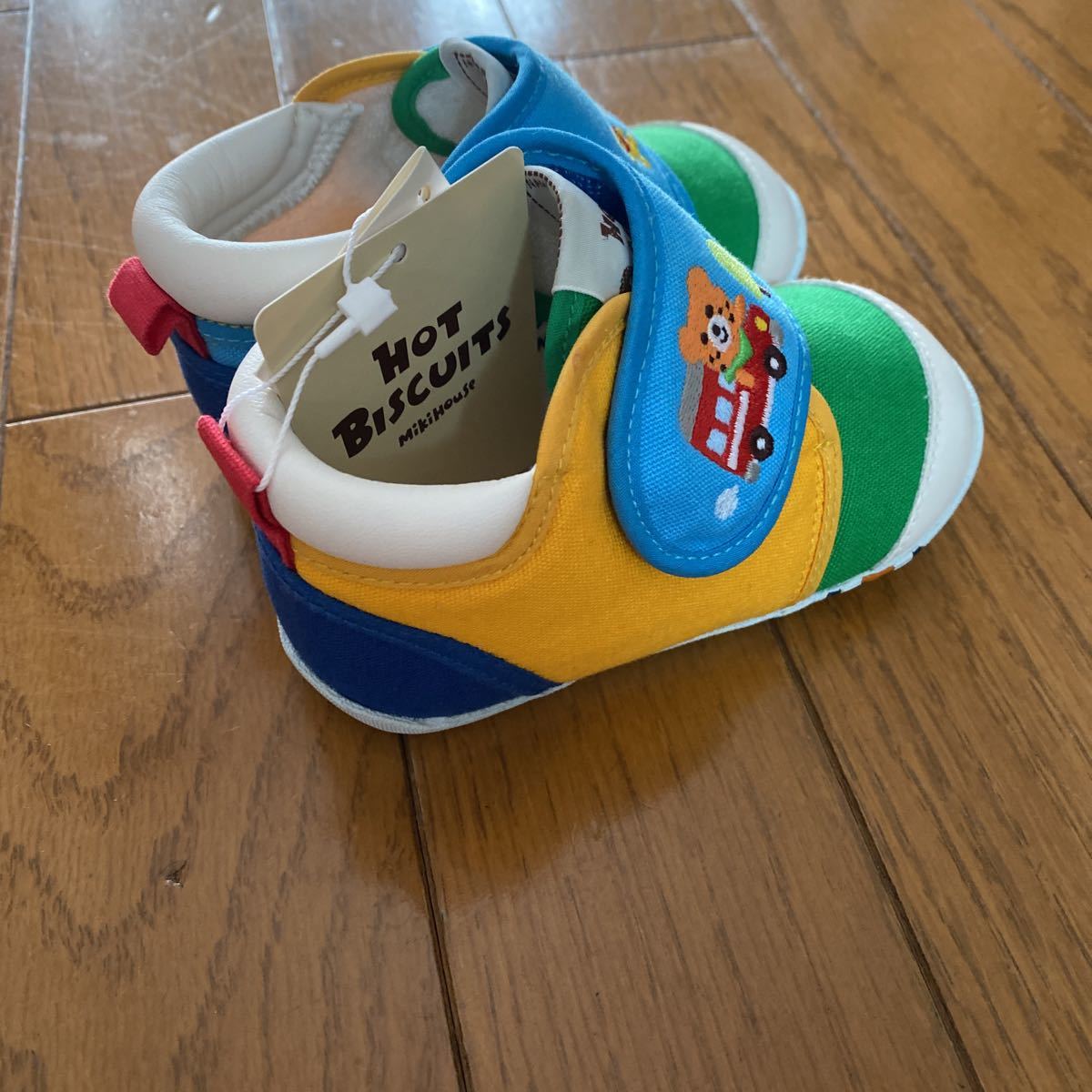 SALE new goods Miki House shoes 13cm multicolor Miki House baby MIKIHOUSE