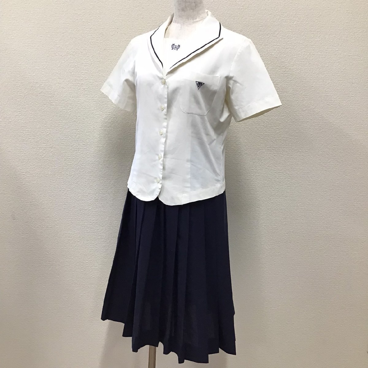 メーカー直売所 O68/(中古) 兵庫県 日ノ本学園高校 女子制服2点セット /M/W66 学生服