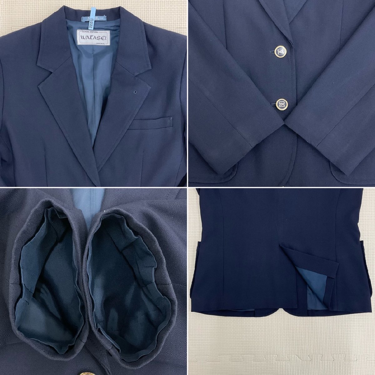 U133/A (中古) 愛知県 新川高校 女子制服6点 /旧制服/9/W63程度 U133/A (中古) 愛知県 新川高校 女子制服6点 /旧制服/9/W63程度