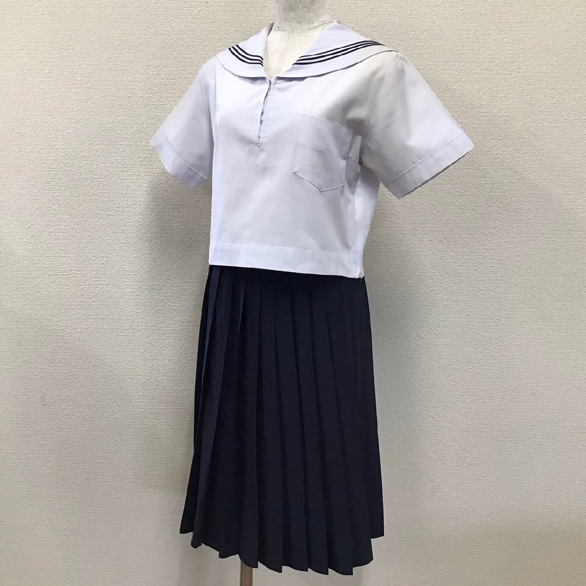 I637/(中古)兵庫県 高砂南高校 女子制服6点 /旧制服/校章付き I637/(中古)兵庫県 高砂南高校 女子制服6点 /旧制服/校章付き