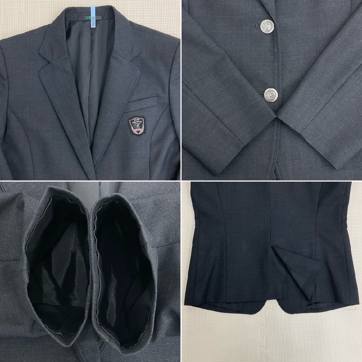 U160/S958(中古/箱)広島県 広島工業大学高校 女子制服11点 /165A U160/S958(中古/箱)広島県 広島工業大学高校 女子制服11点 /165A