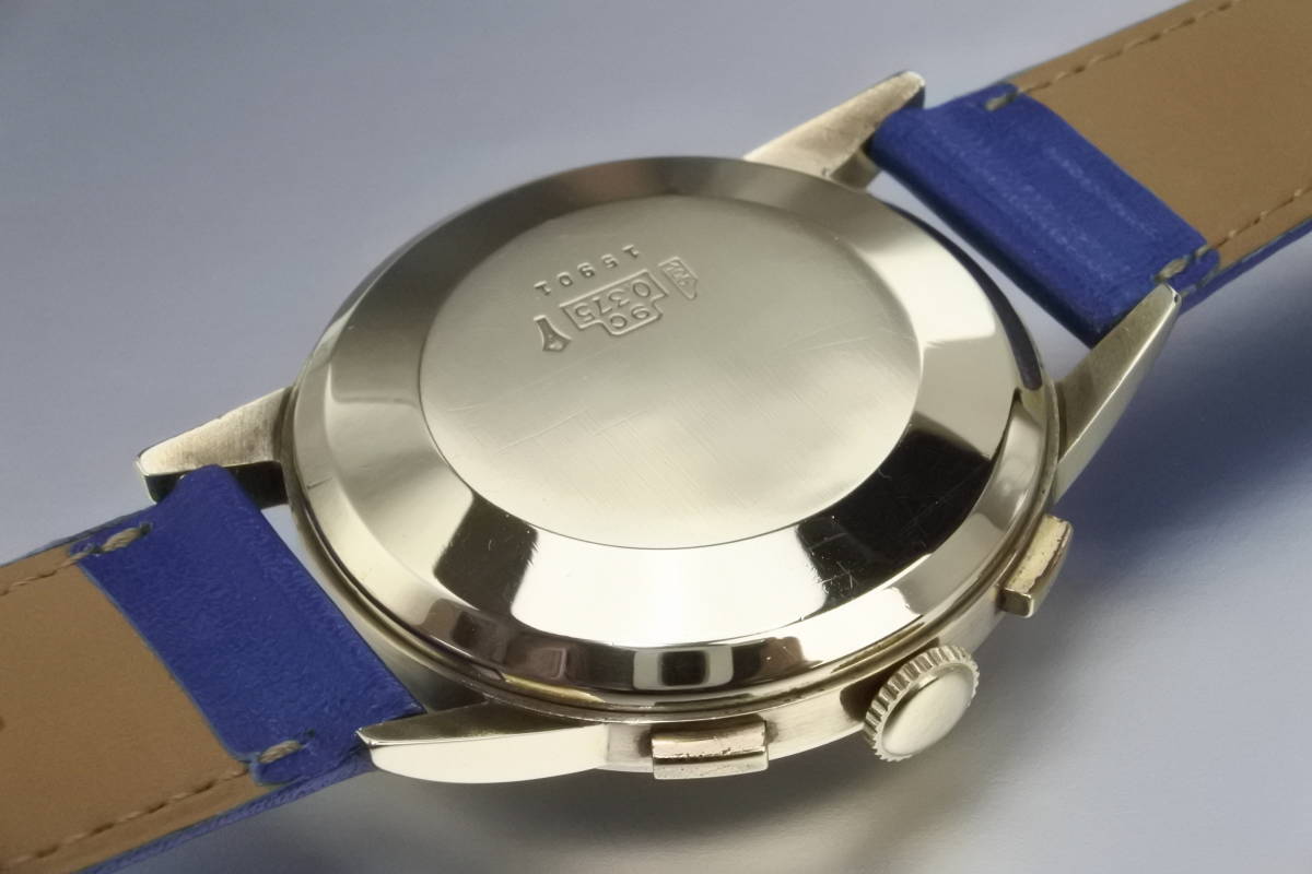 かわいい！ K9金 1950年代頃SWISS製 AVIA 手巻紳士腕時計 中古逸品