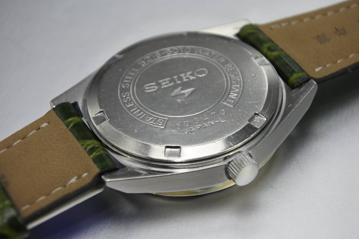 ☆☆☆ＬＭ上位機種　1973年製　SEIKO　ロードマチック スペシャル 5216－6010　８振動２５石　自動巻紳士腕時計　国産名機逸品_画像5