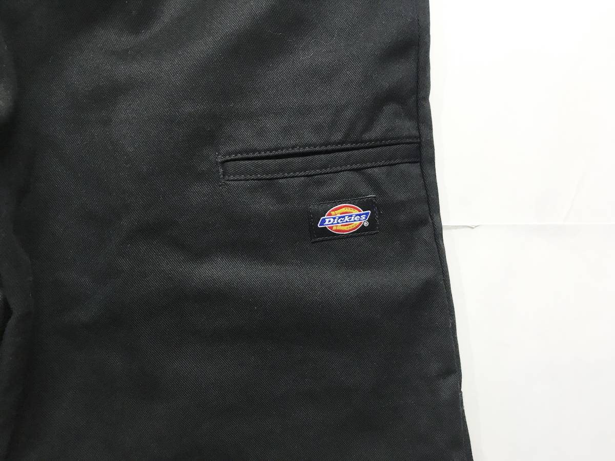 Dickies ディッキーズ ダブルニーワークパンツ ルーズフィット ブラック 30_画像5