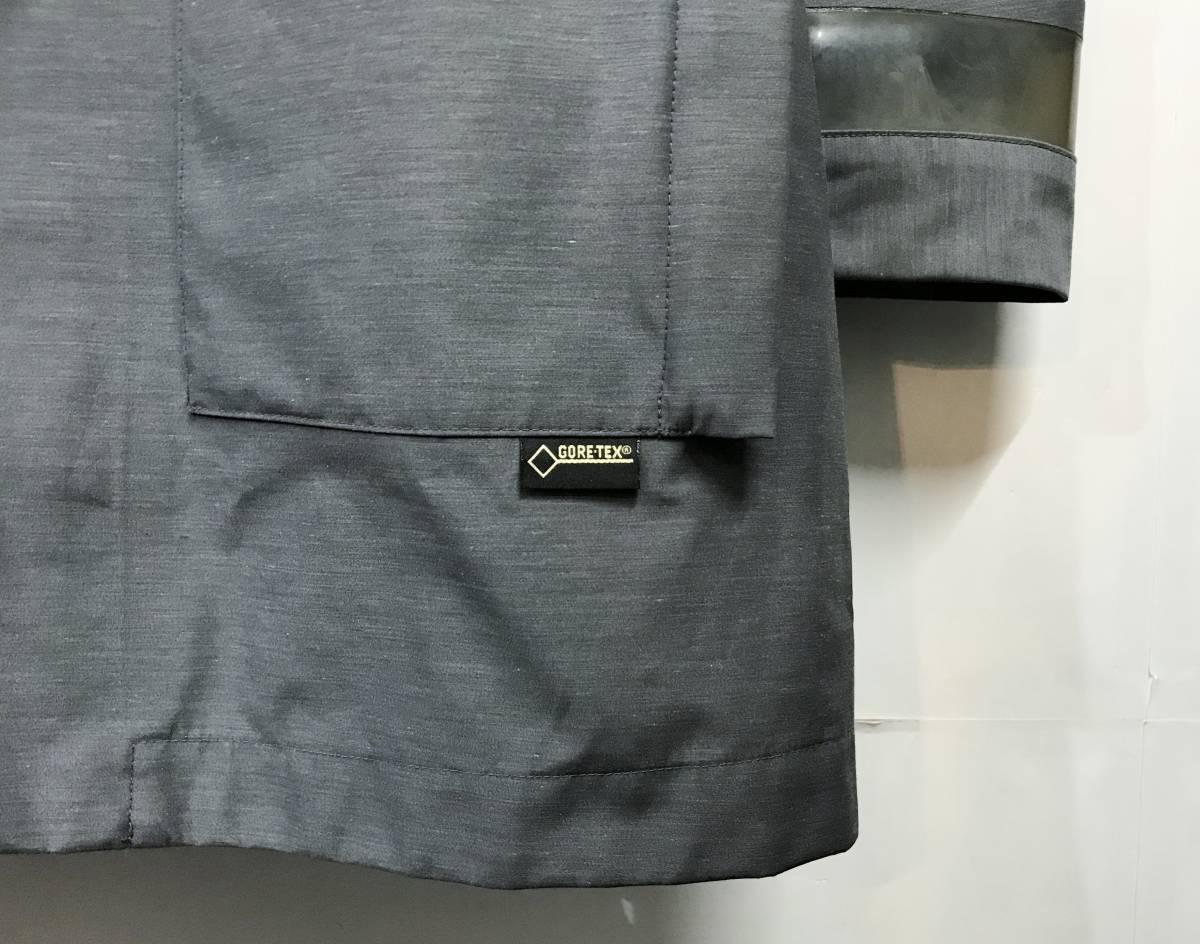 4サイズ◆UNDERCOVER アンダーカバー GORE-TEX ゴアテックス ステンカラーコート Gray グレー _画像3