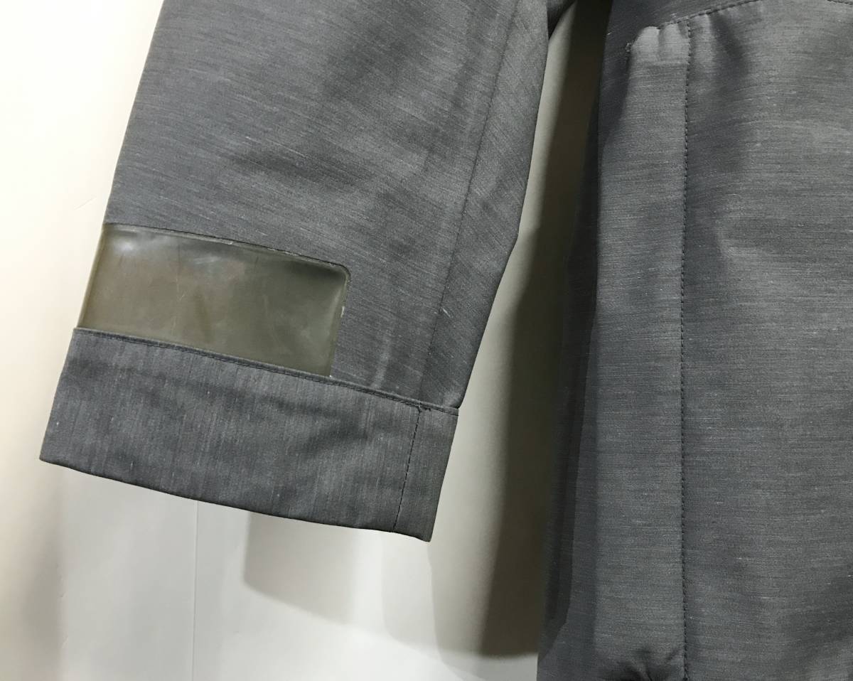 4サイズ◆UNDERCOVER アンダーカバー GORE-TEX ゴアテックス ステンカラーコート Gray グレー _画像4