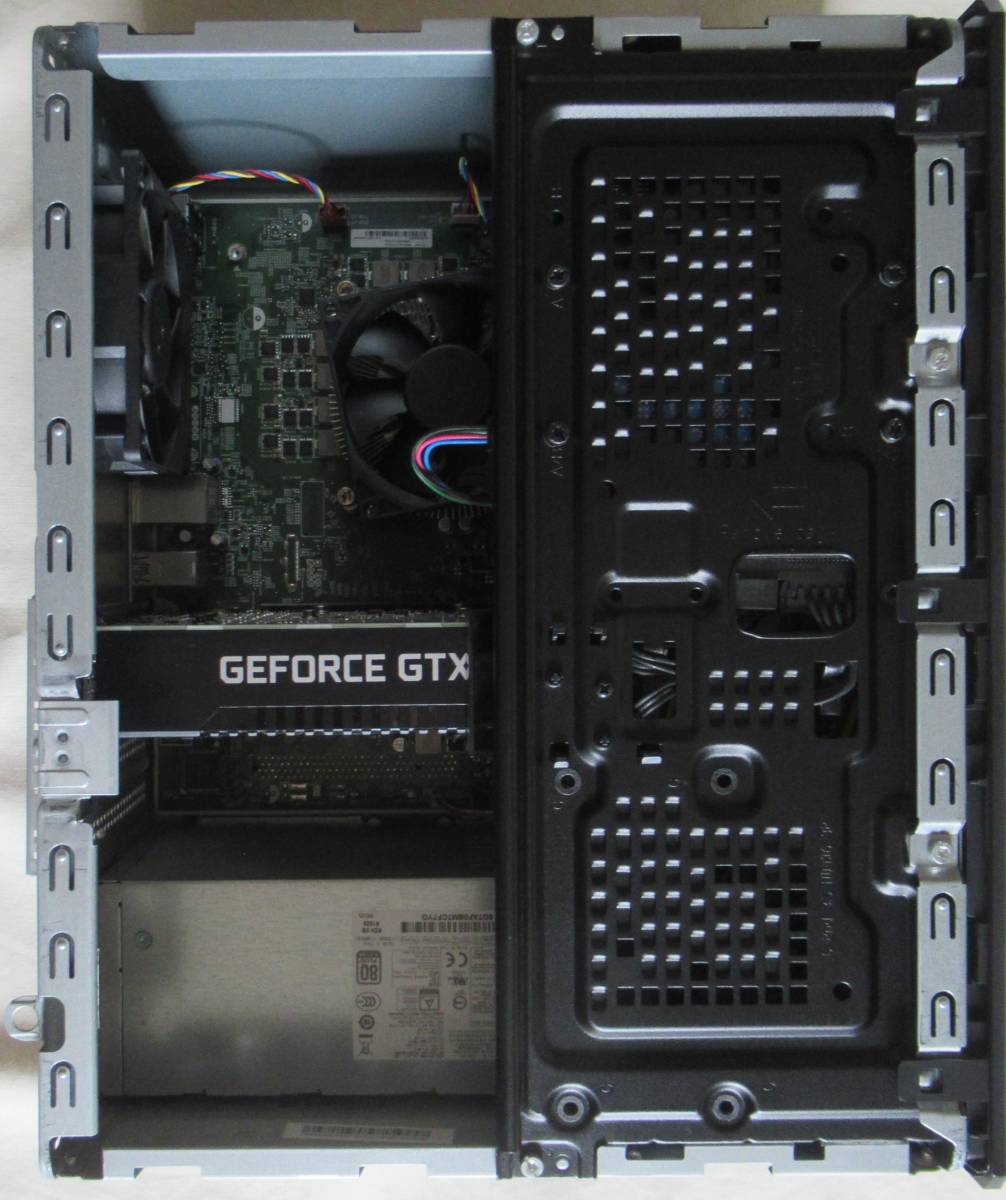 すぐ発送 小型ゲーミングPC i7-9700F INTEL製M.2 512GBのSSD搭載 GeForce GTX 1660 Ti メモリー16GB 2TBのHDD 正規Windows11 HP 690-0073jp_画像2