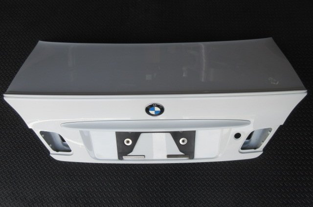 ★2003年 BMW E46 M3 トランクパネル アルピンホワイト★_画像1